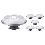Mehrfachpackung 6x Philips MASTER LED Spot G53 AR111 10.8W 600lm 9D - 927 Extra Warmweiß | Höchste Farbwiedergabe - Dimmbar - Ersatz für 50W