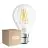 Mehrfachpackung 10x Ledvance Classic Performance LED Glühbirne B22d Birne Fadenlampe Klar 7W 806lm - 827 Extra Warmweiß | Dimmbar - Ersatz Für 60W