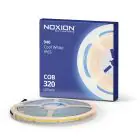 Noxion LED-Streifen Naga 5 Meter 24V - 320LEDs/m - COB - 8W/m - 940 Kaltweiß | 8mm - IP65 - Höchste Farbwiedergabe